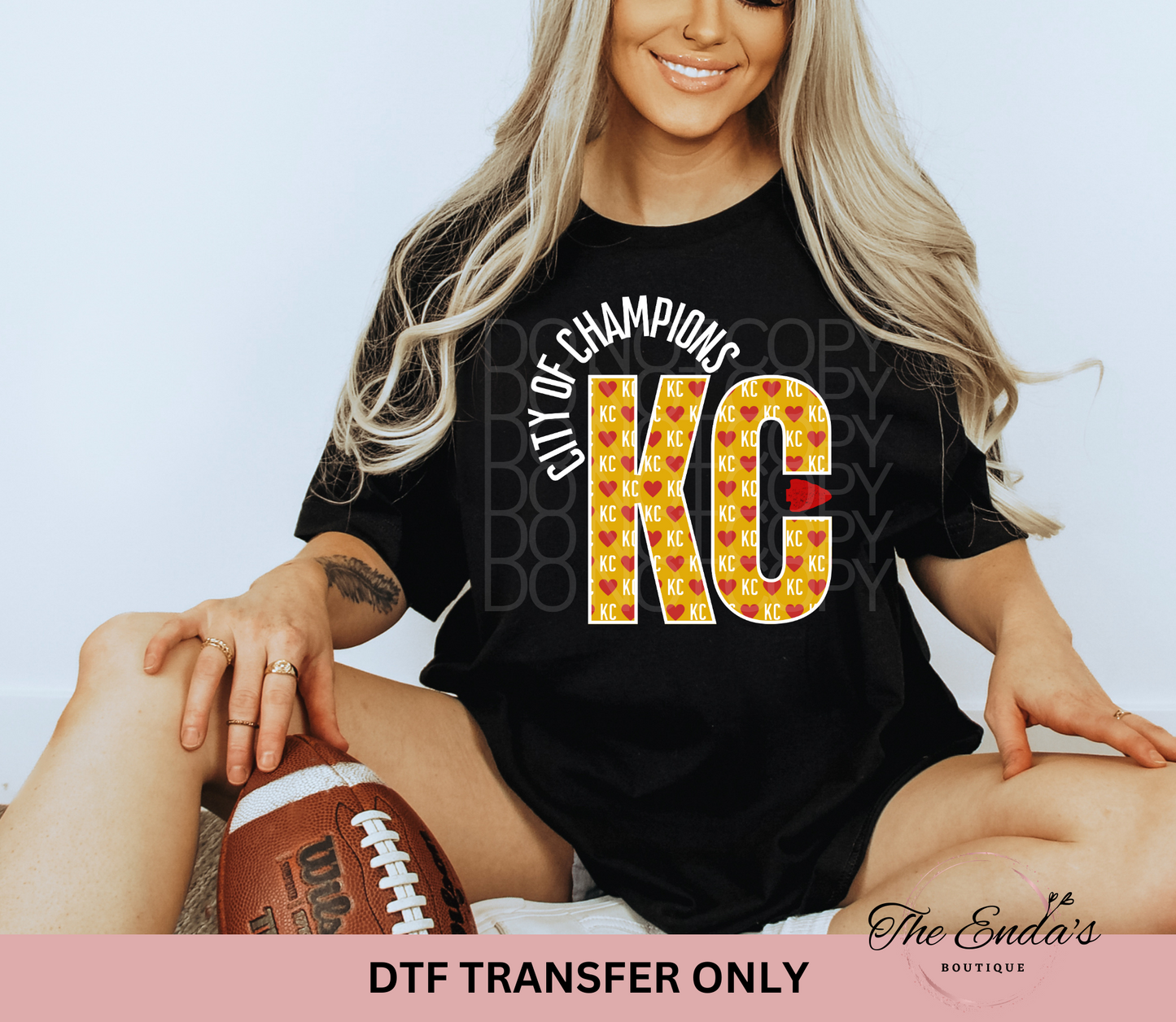 City Of Champions KC DTF Transfer