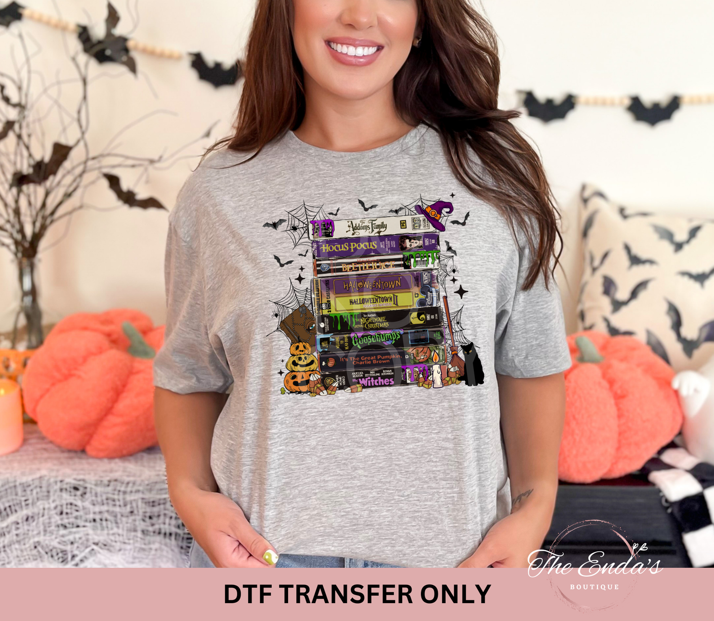 Halloween Movies DTF Transfer