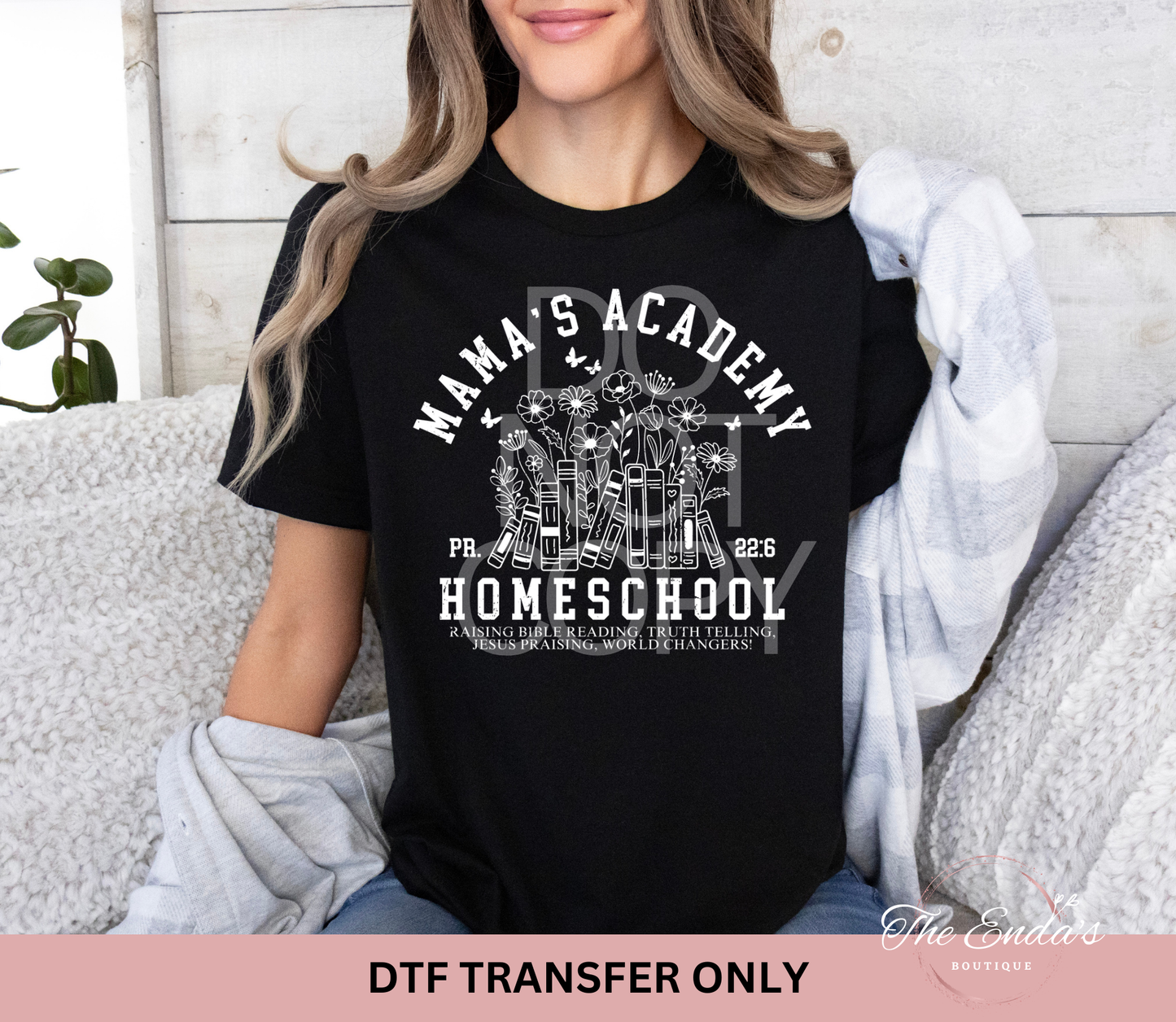 Mama's Academy Homeschool DTF Transfer