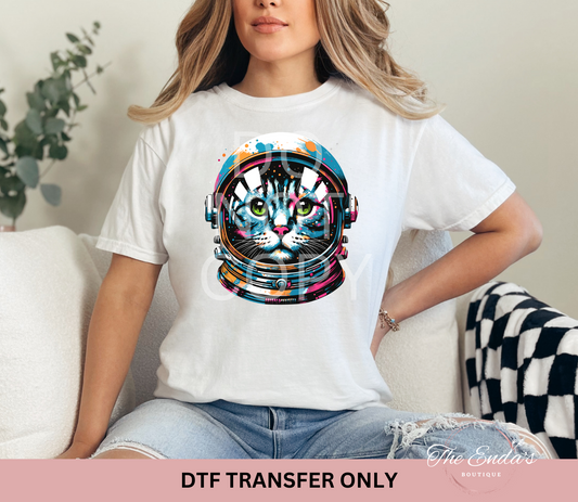 Astro Cat DTF Transfer