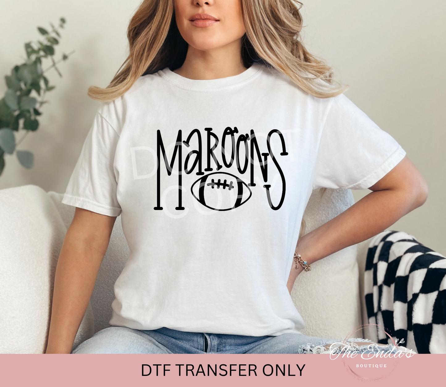 Maroons Football DTF Transfer