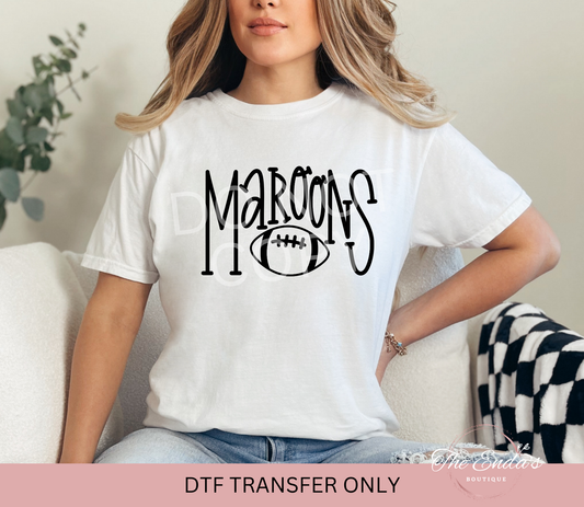 Maroons Football DTF Transfer