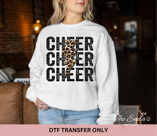 Stacked Cheer DTF Transfer