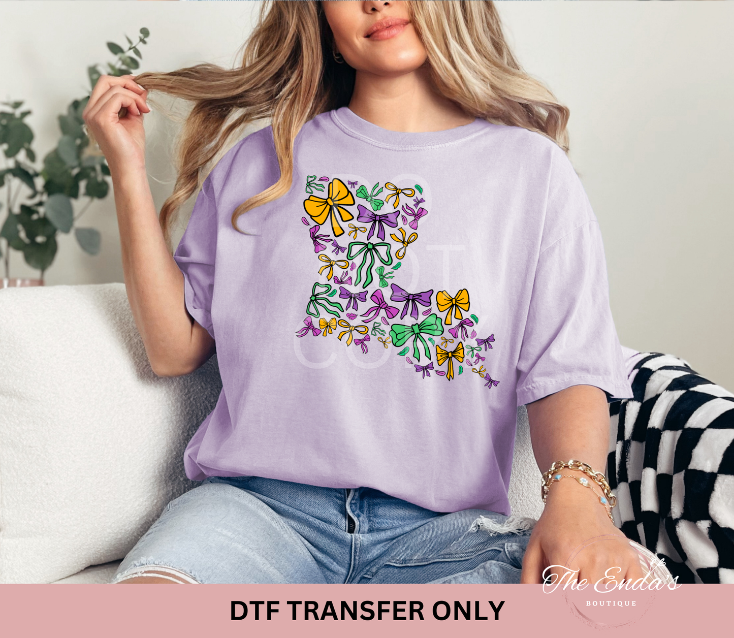 Louisiana Coquette DTF Transfer