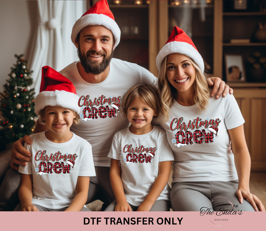 Christmas Crew DTF Transfer