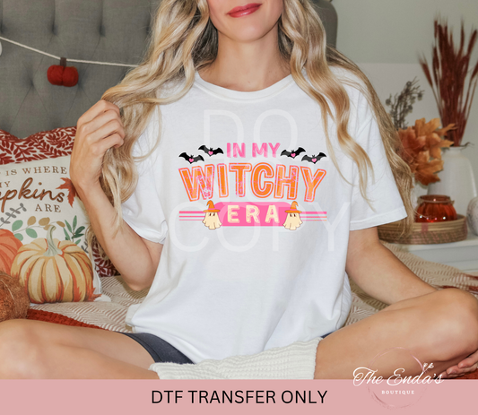 In My Witchy Era DTF Transfer