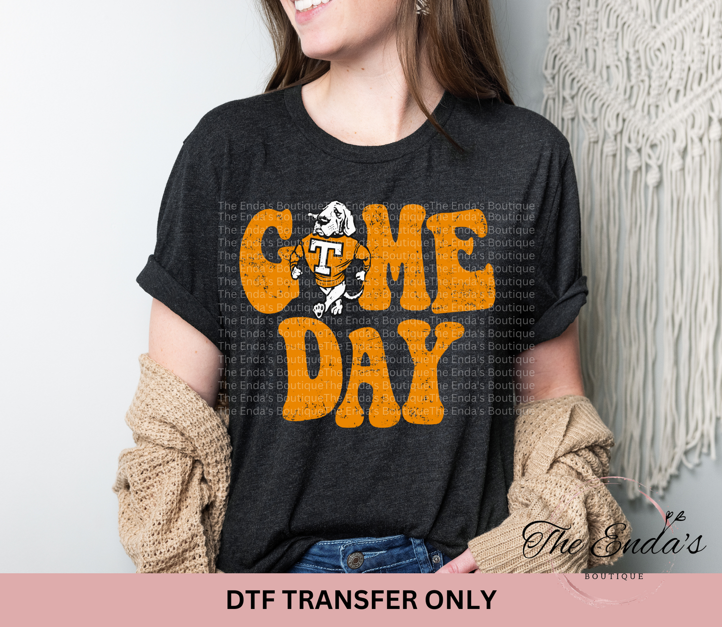 TN Game Day DTF Transfer **COMES IN TWO DIFFERENT COLORS**