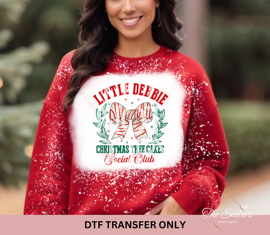 Little Debbie Social Club DTF Transfer