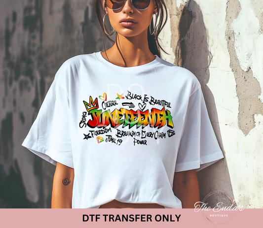 Juneteenth DTF Transfer