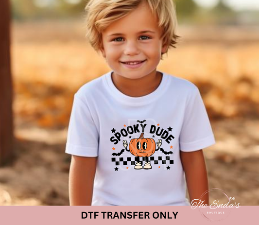 Spooky Dude DTF Transfer