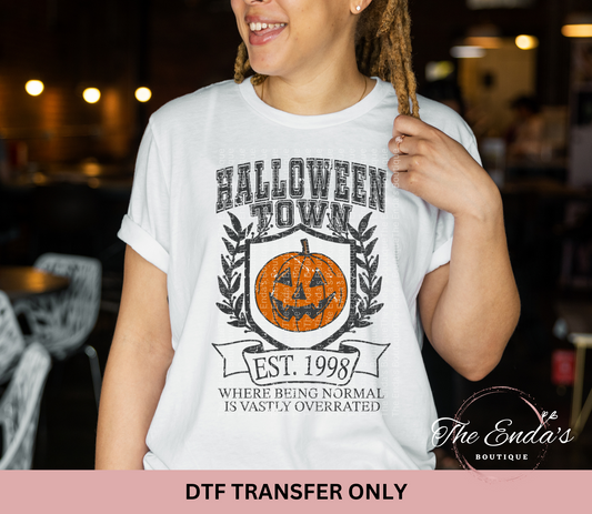 Halloweentown DTF Transfer