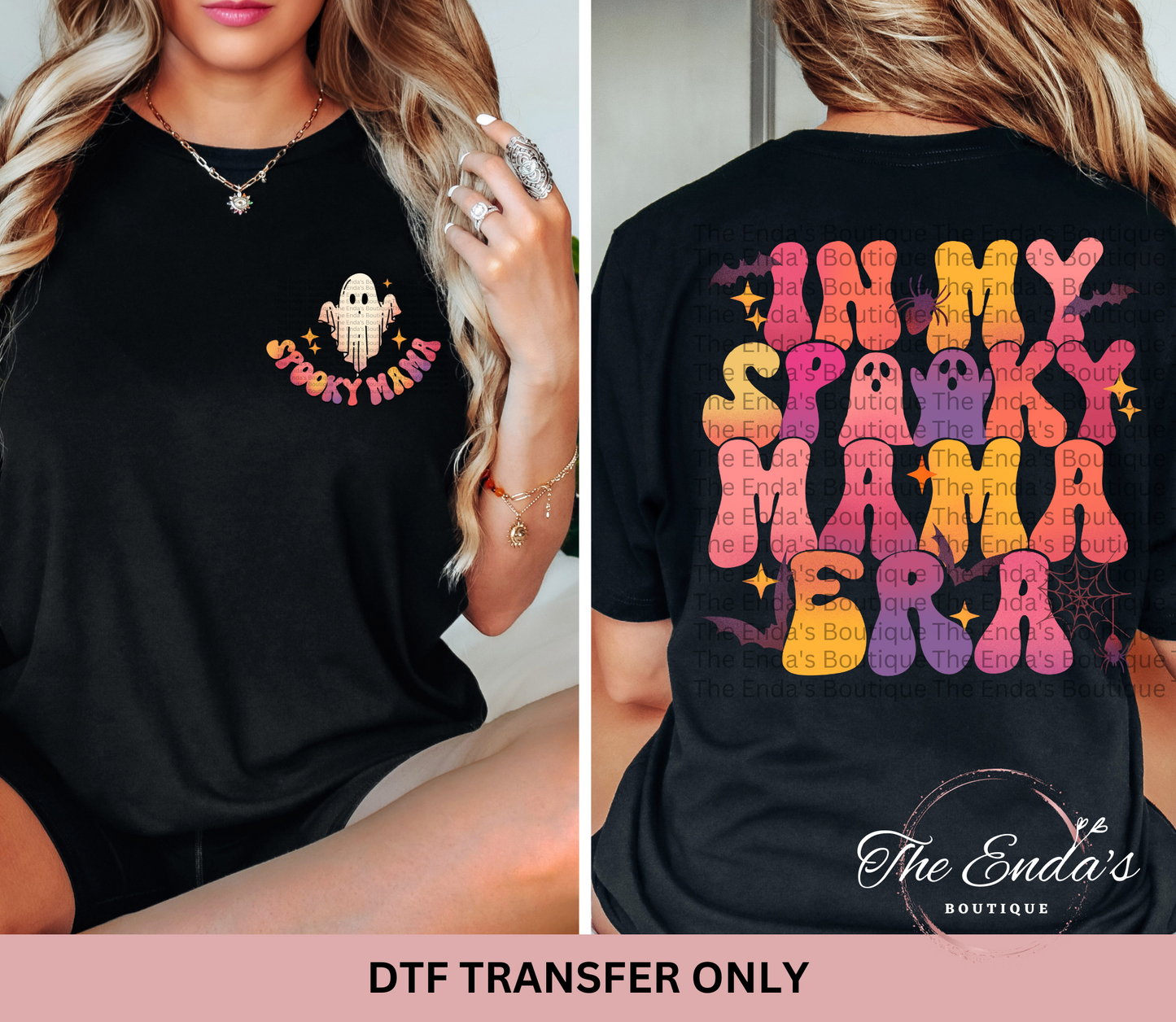 In My Spooky Mama Era (FRONT/BACK SET) DTF Transfer