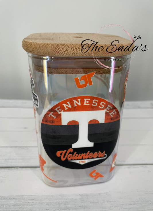 TN Vols  Square Iridescent Cup