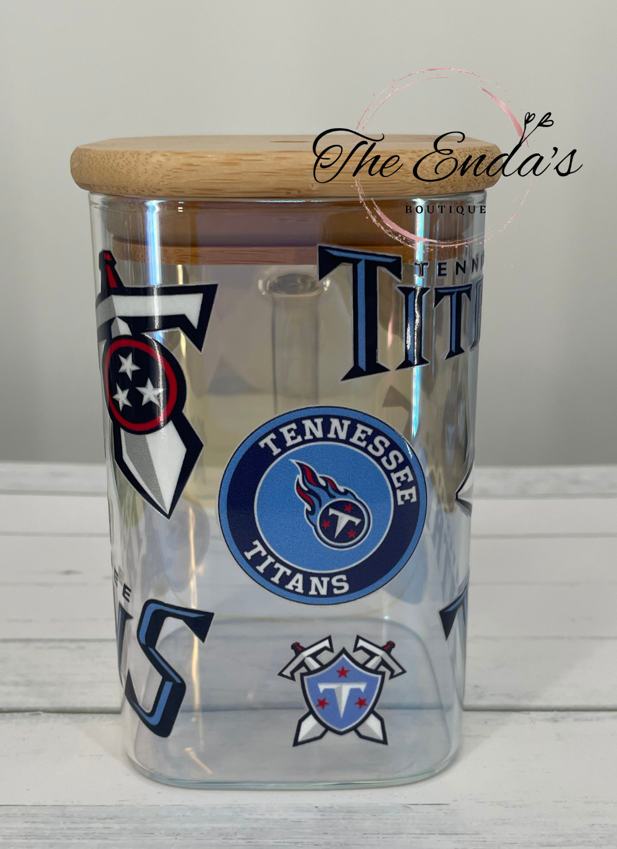 TN Titans Square Iridescent Cup