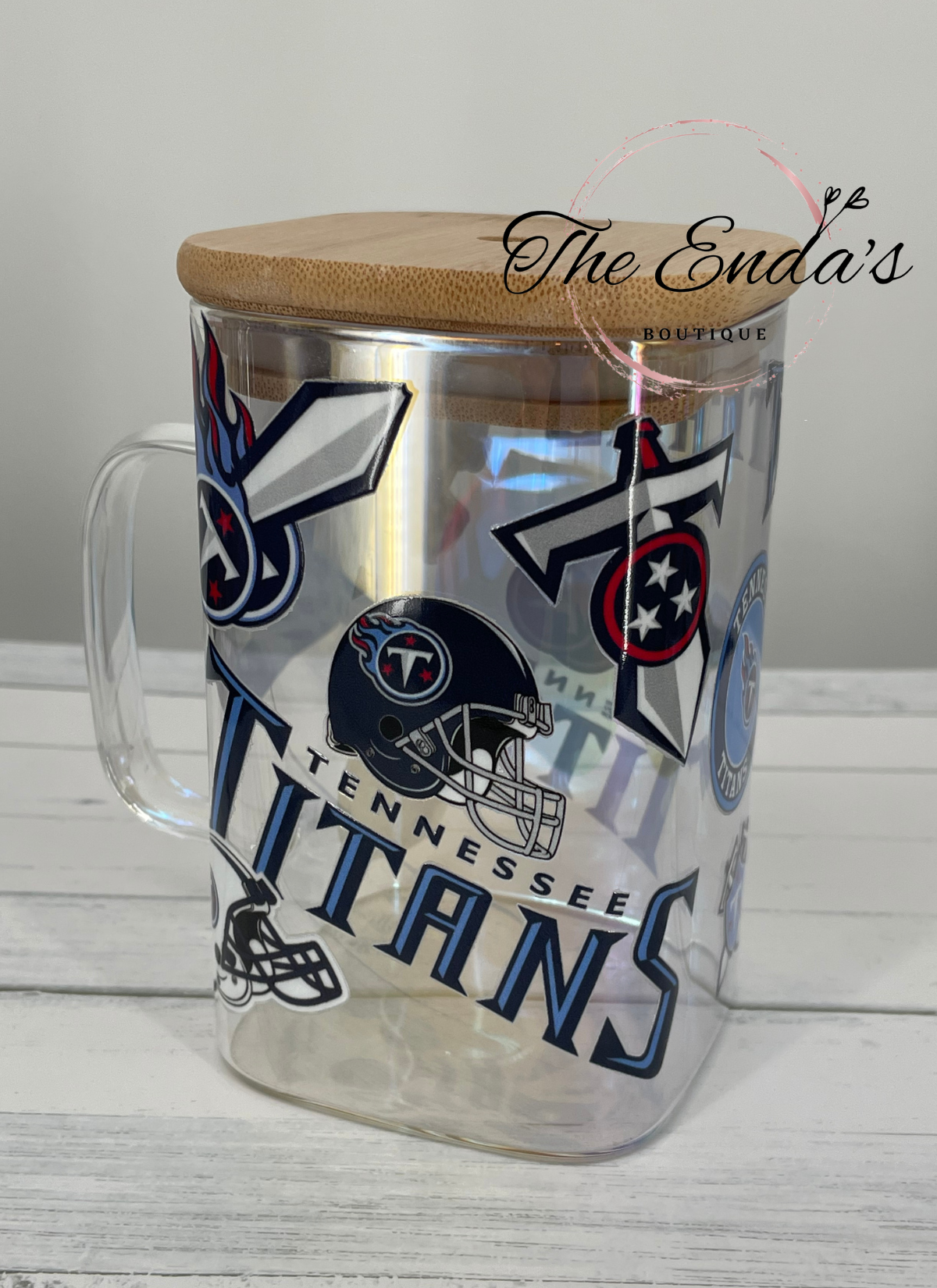 TN Titans Square Iridescent Cup