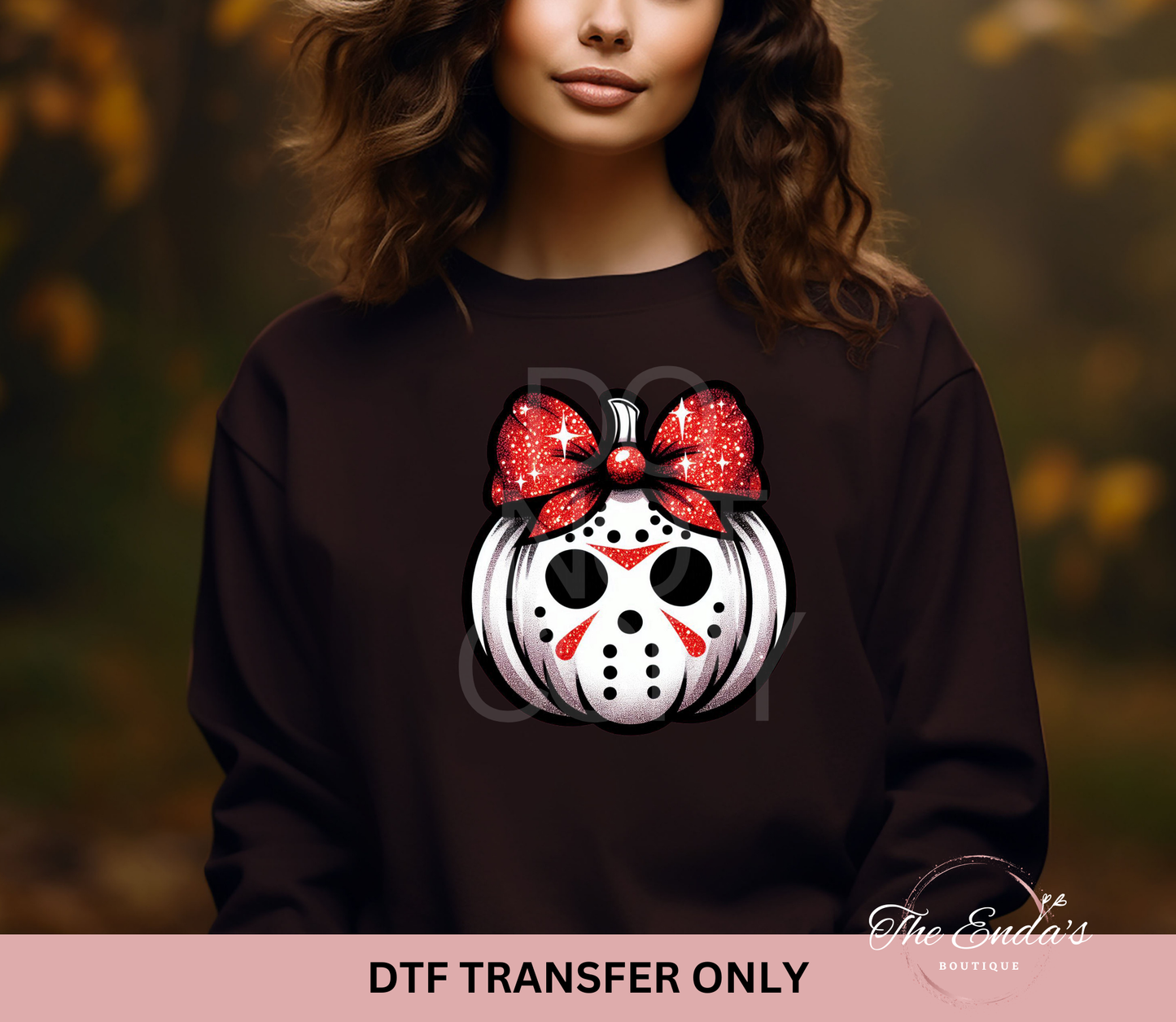 Jason Pumpkin DTF Transfer