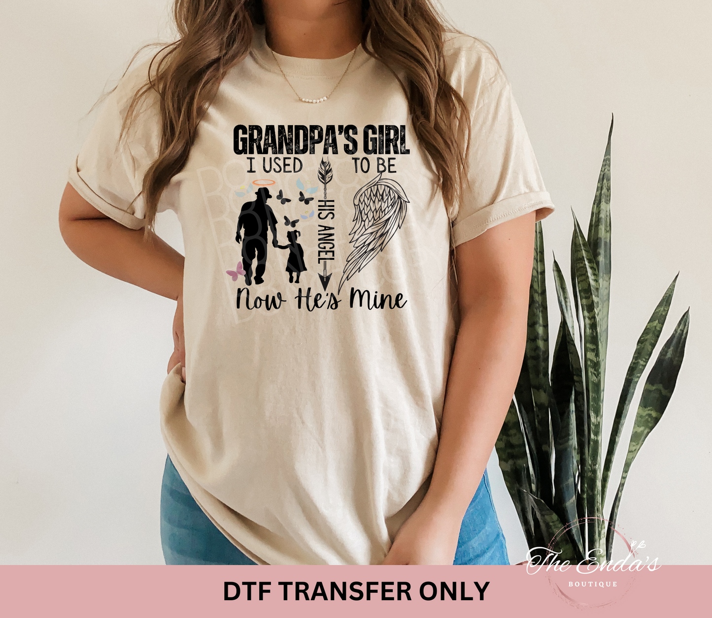 Grandpa's Girl DTF Transfer