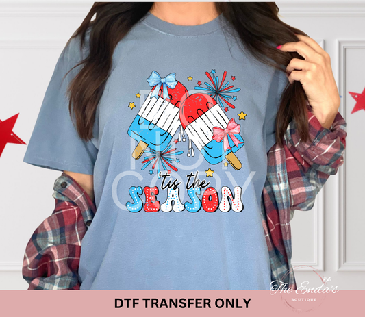 American Popsicle Tis The Season DTF Transfer