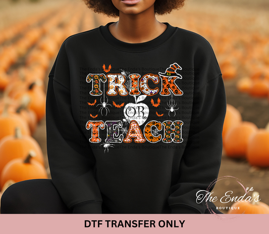 Trick Or Teach DTF Transfer