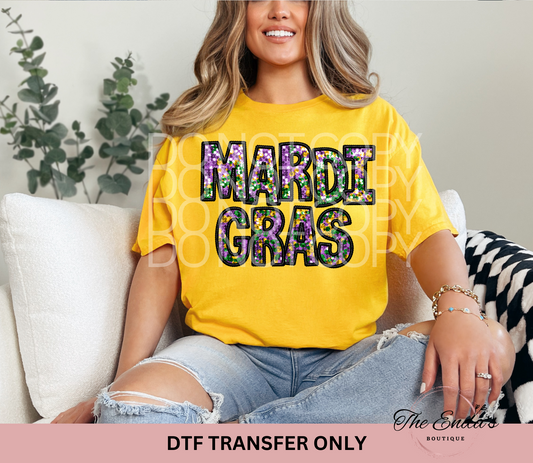 Mardi Gras DTF Transfers The Enda s Boutique