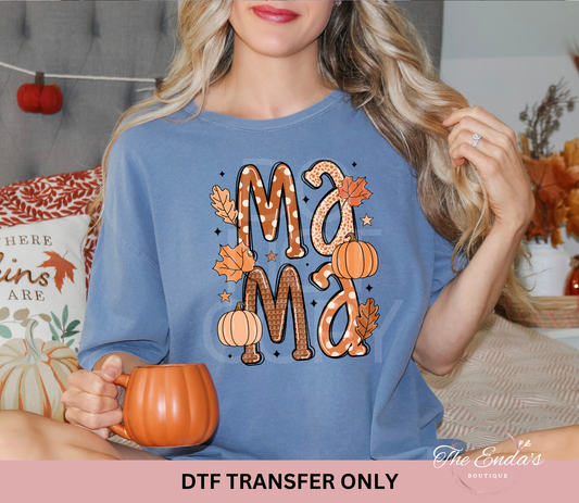 Fall Mama DTF Transfer