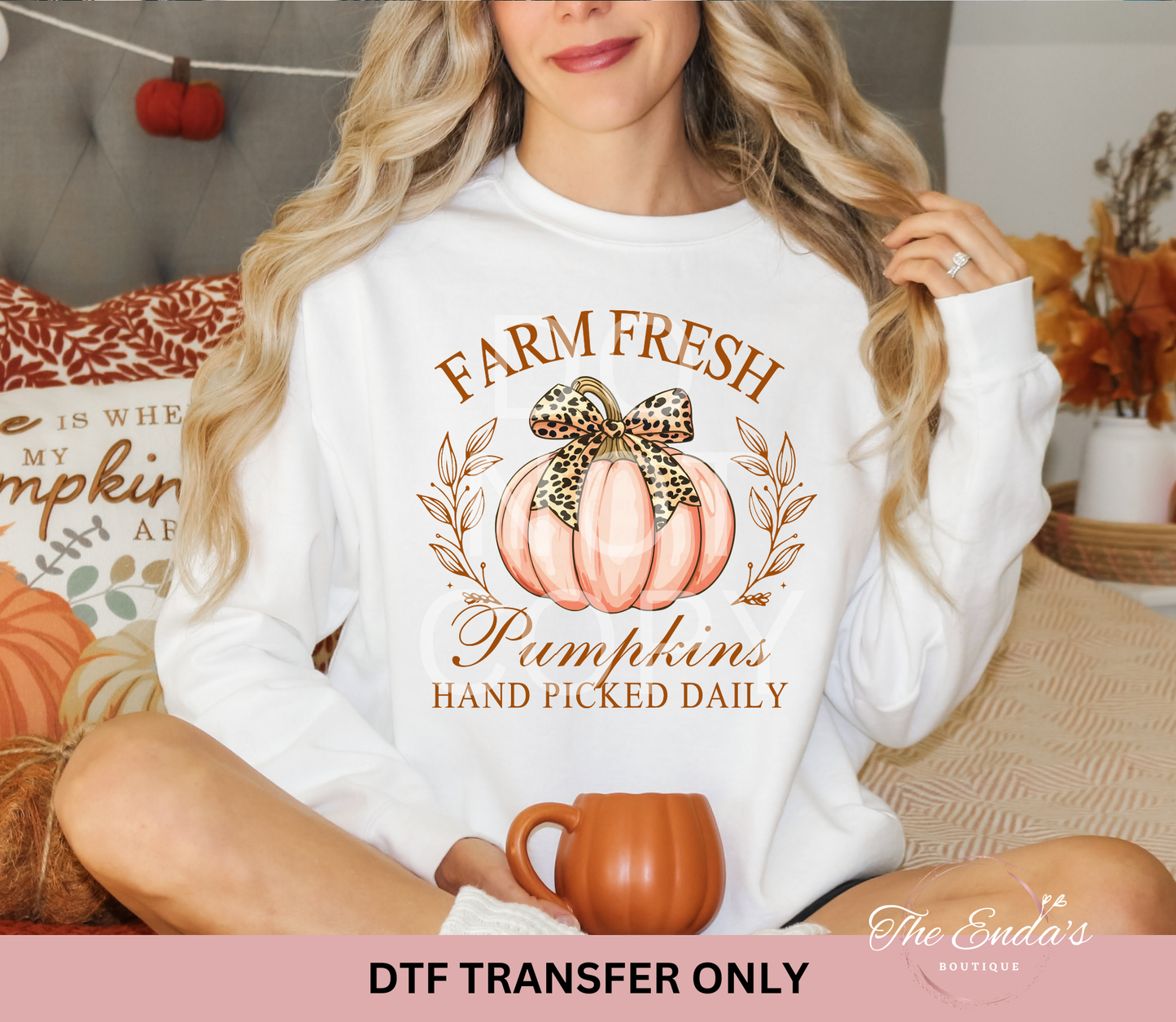 Farm Fresh Pumpkins DTF Transfer