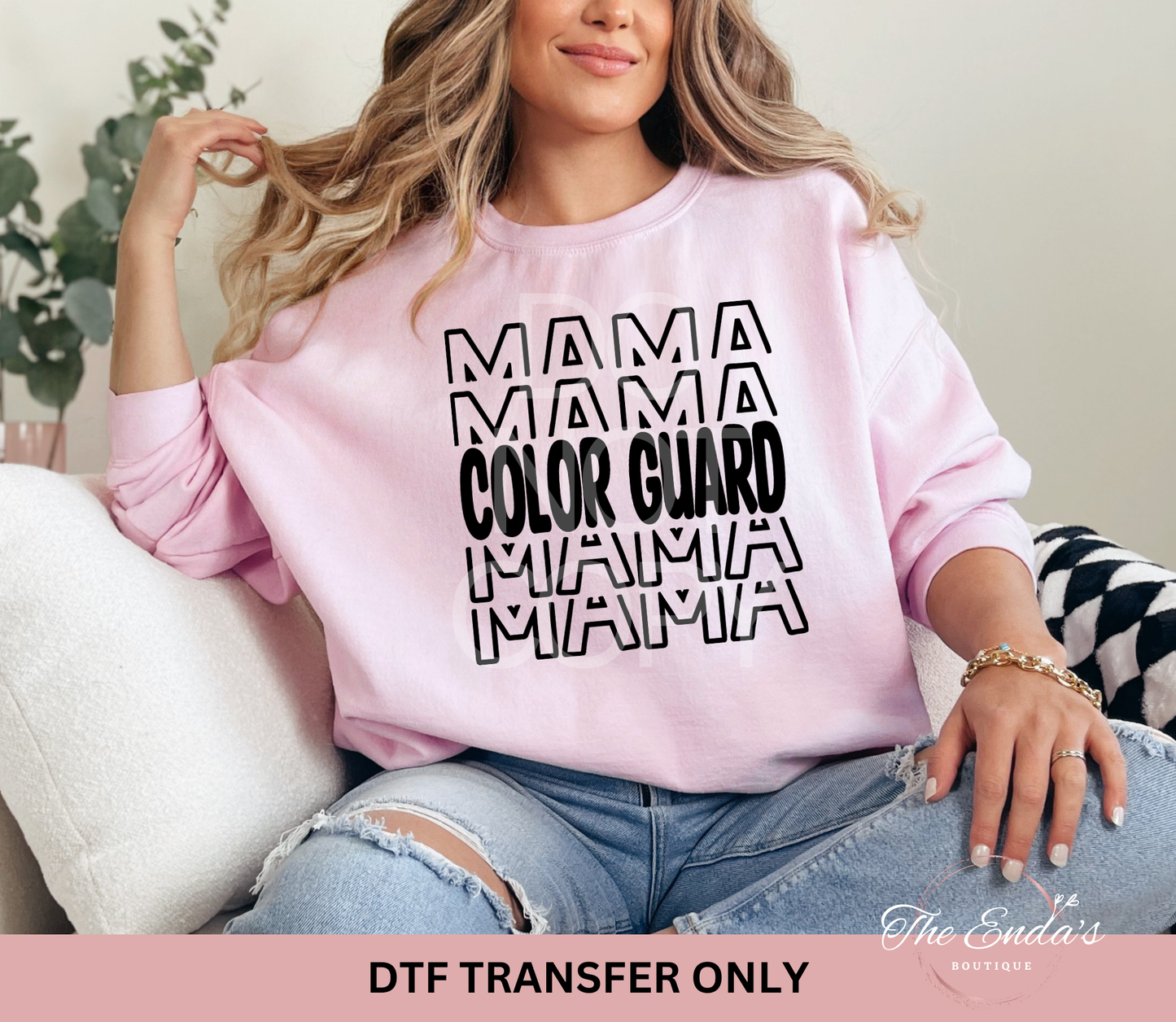 Color Guard Mama DTF Transfer