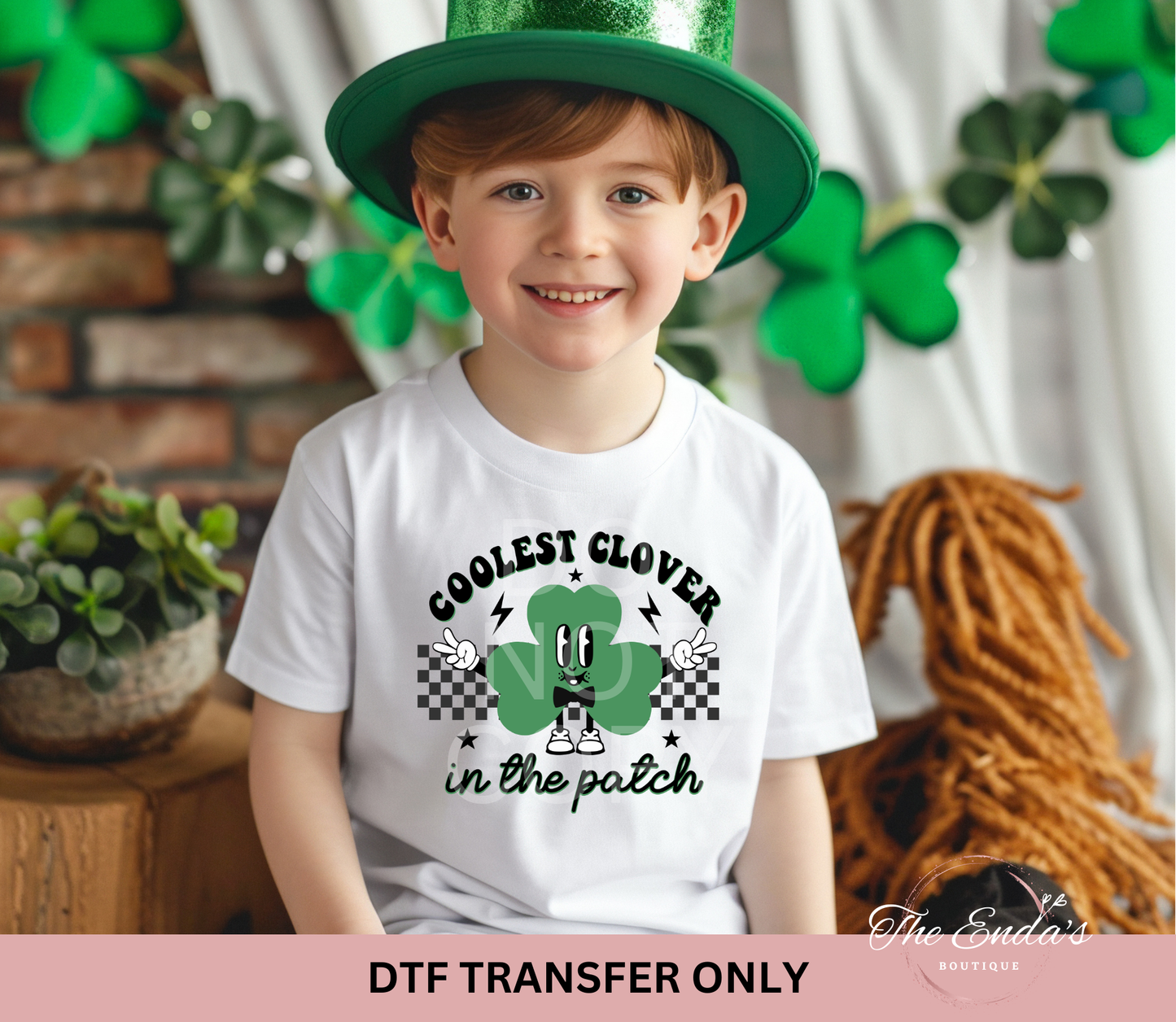 Coolest Clover In The Patch DTF Transfer