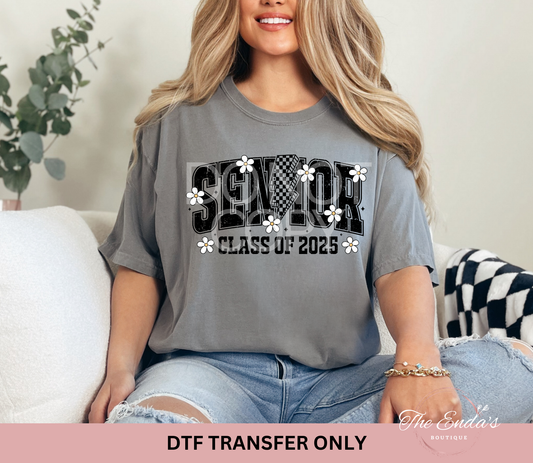 Floral Senior DTF Transfer