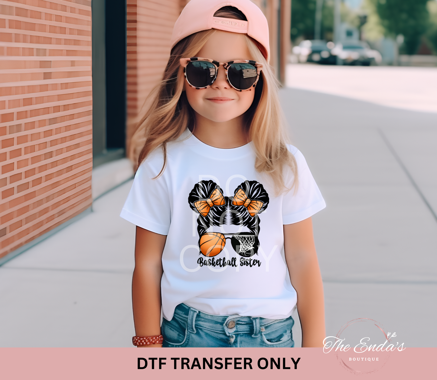 Basketball Sister DTF Transfer