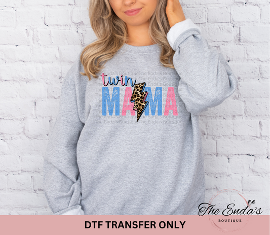 Twin Mama DTF Transfer