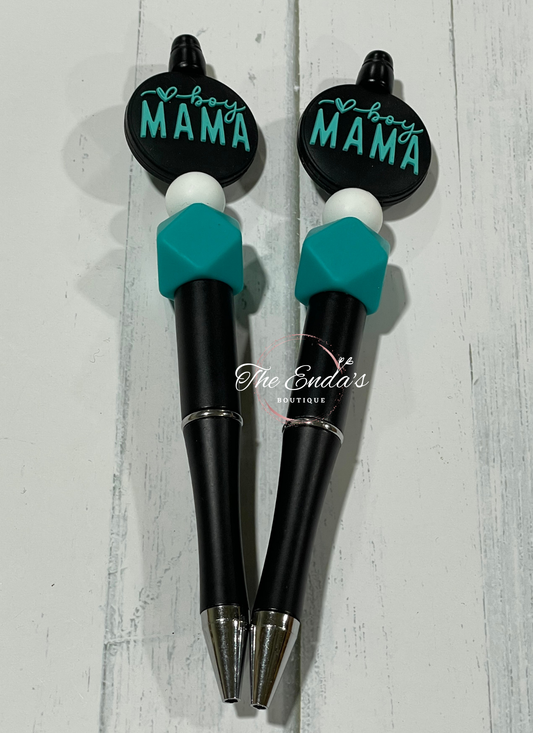 Boy Mama Beaded Pen