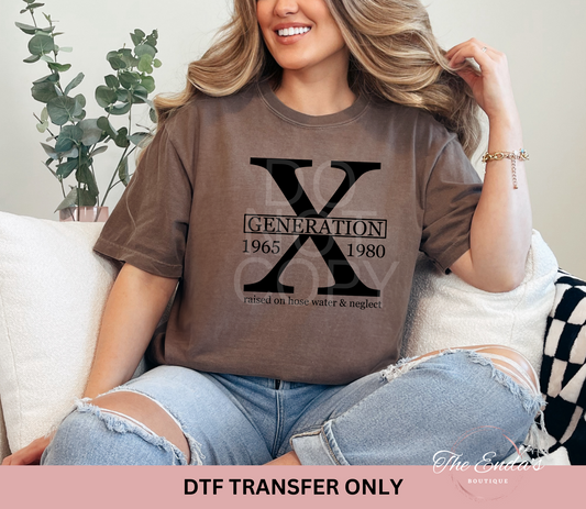 Generation X DTF Transfer