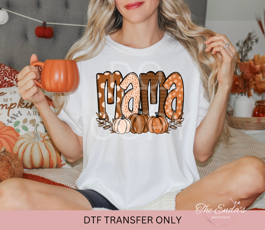 Fall Mama DTF Transfer