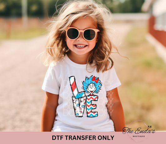 Dr. S Love DTF Transfer