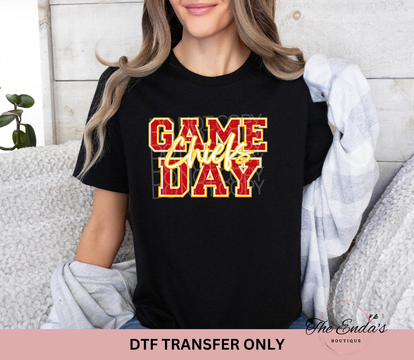 Game Day Chiefs DTF Transfer