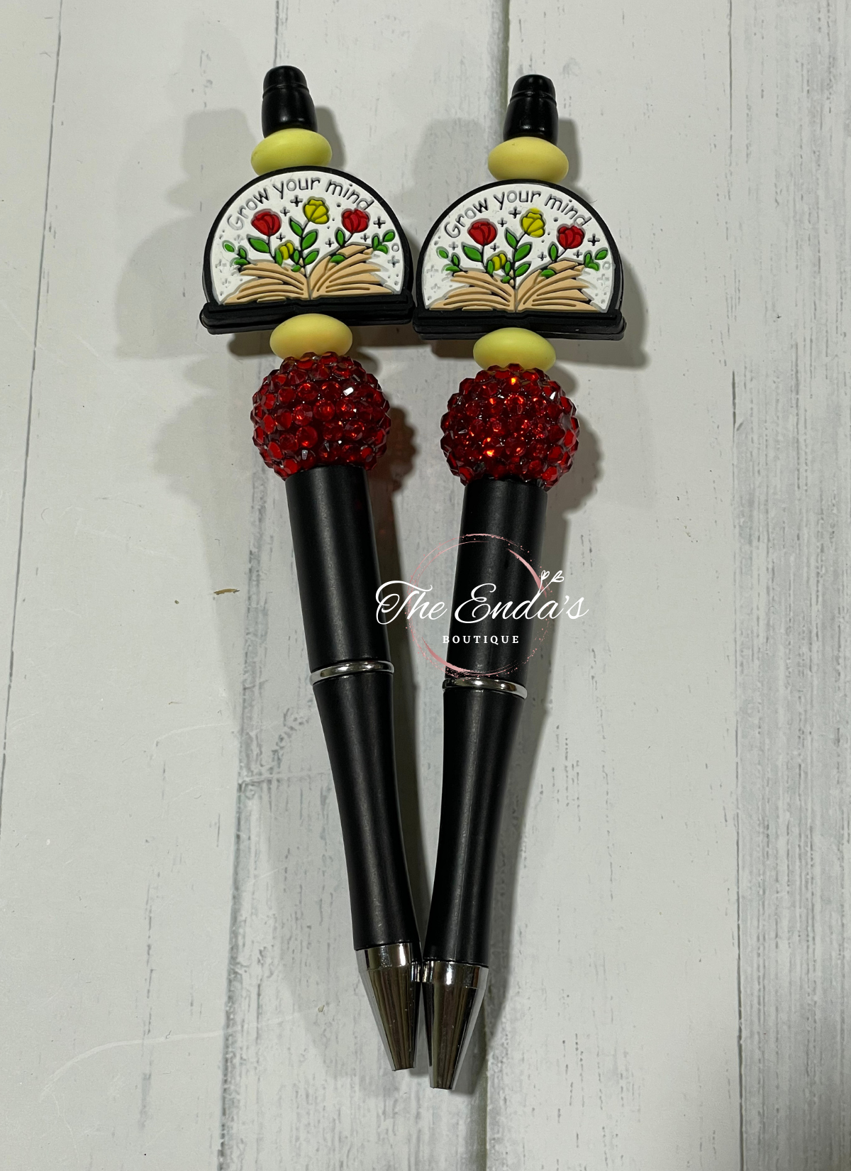 Grow Your Mind Beaded Pen