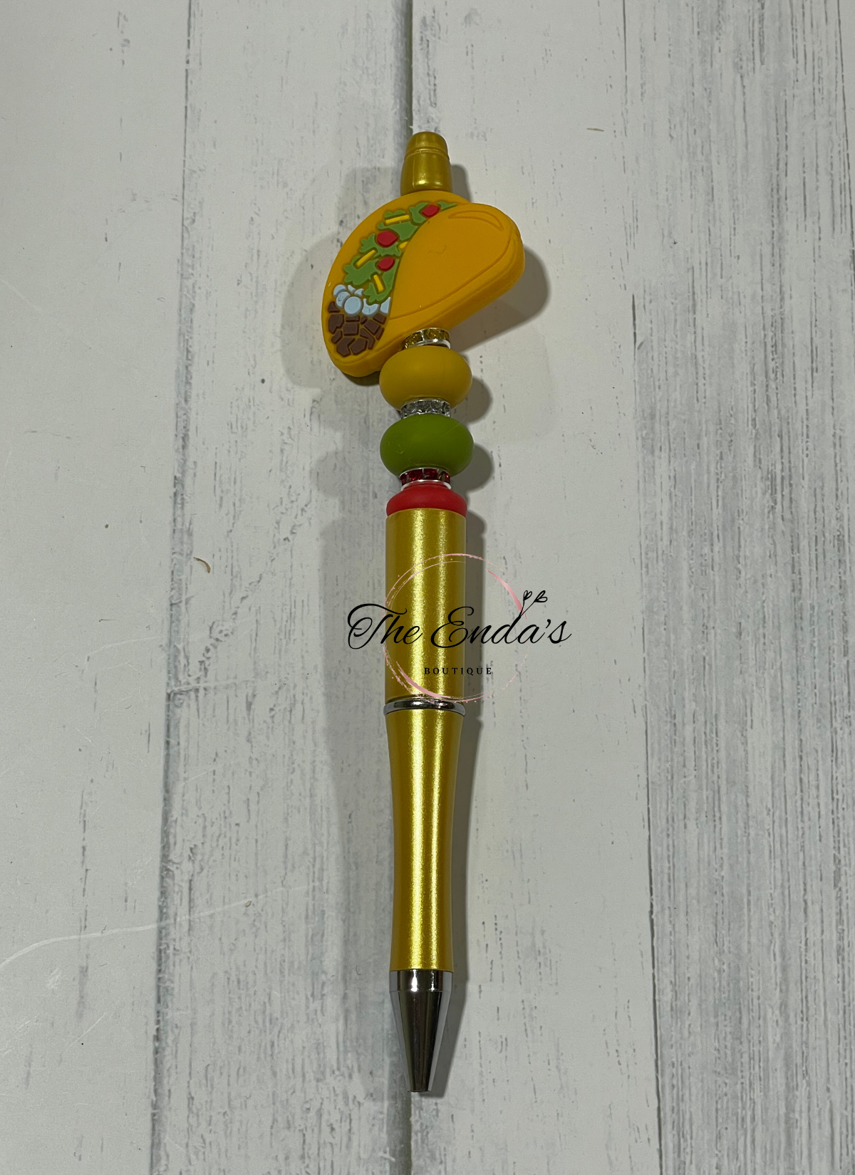 Taco Beaded Pen