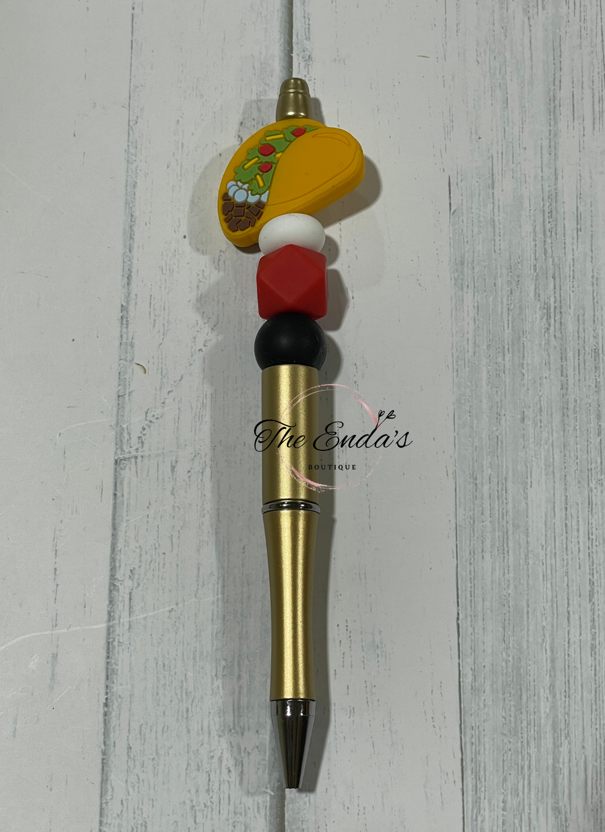 Taco Beaded Pen