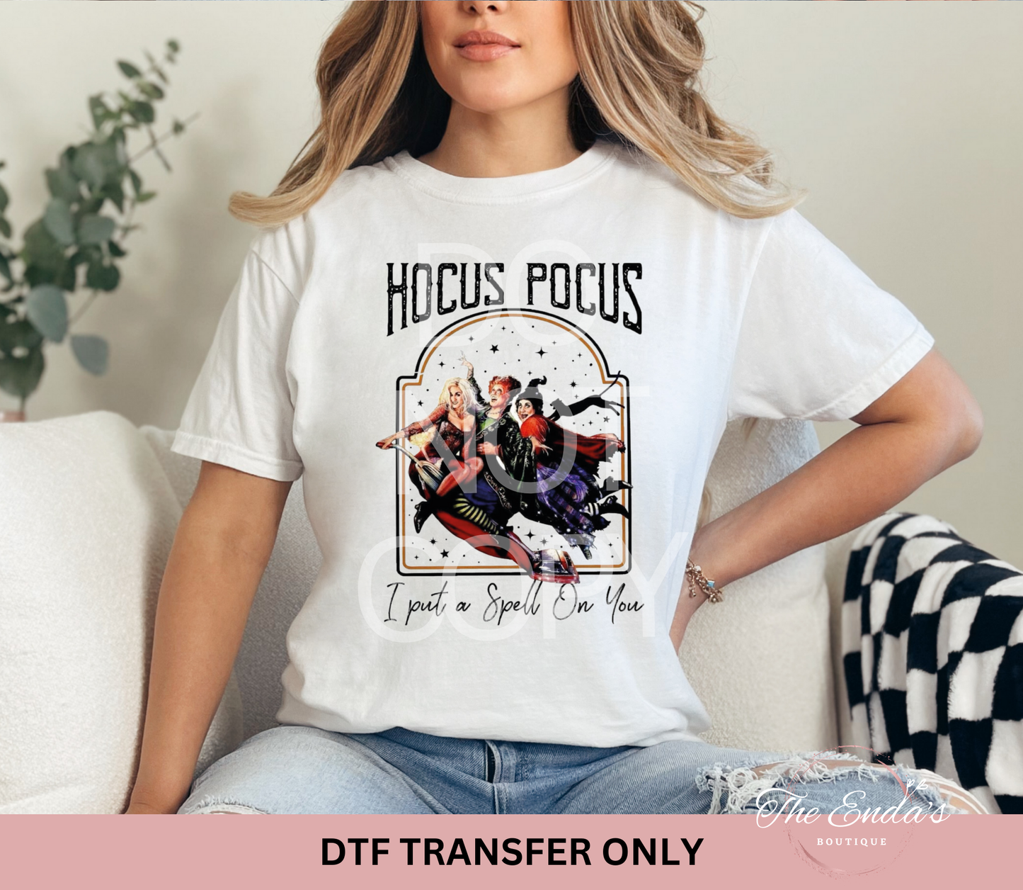 I Put A Spell On You DTF Transfer