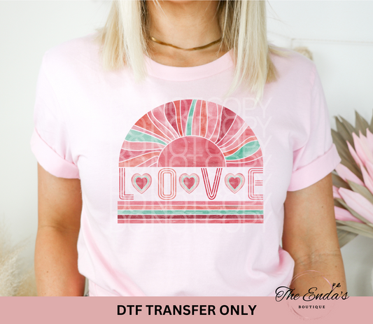 Love DTF Transfer