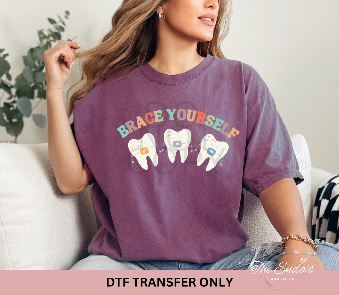 Brace Yourself DTF Transfer