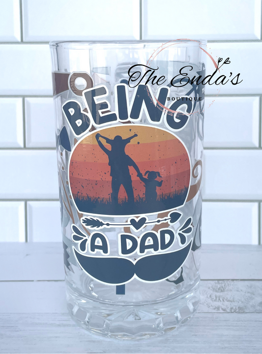 Being A Dad Beer Mug