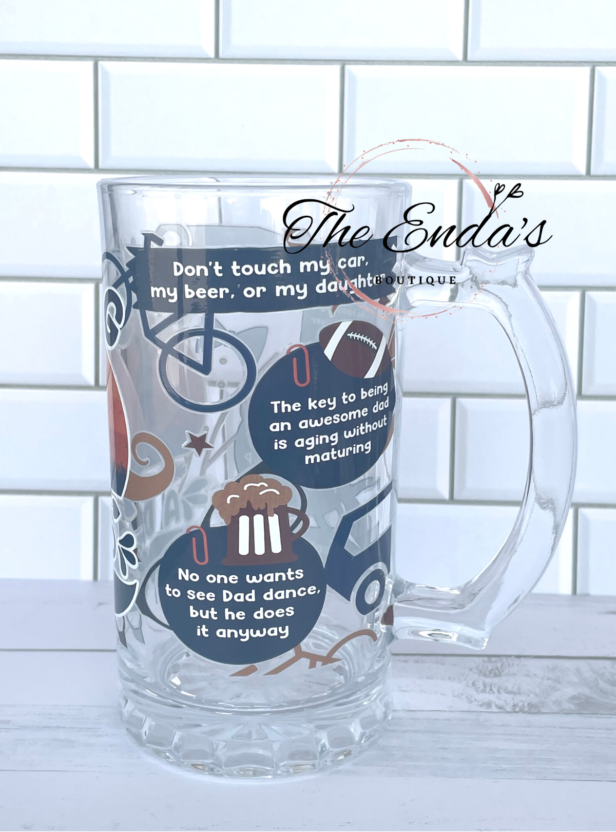 Being A Dad Beer Mug