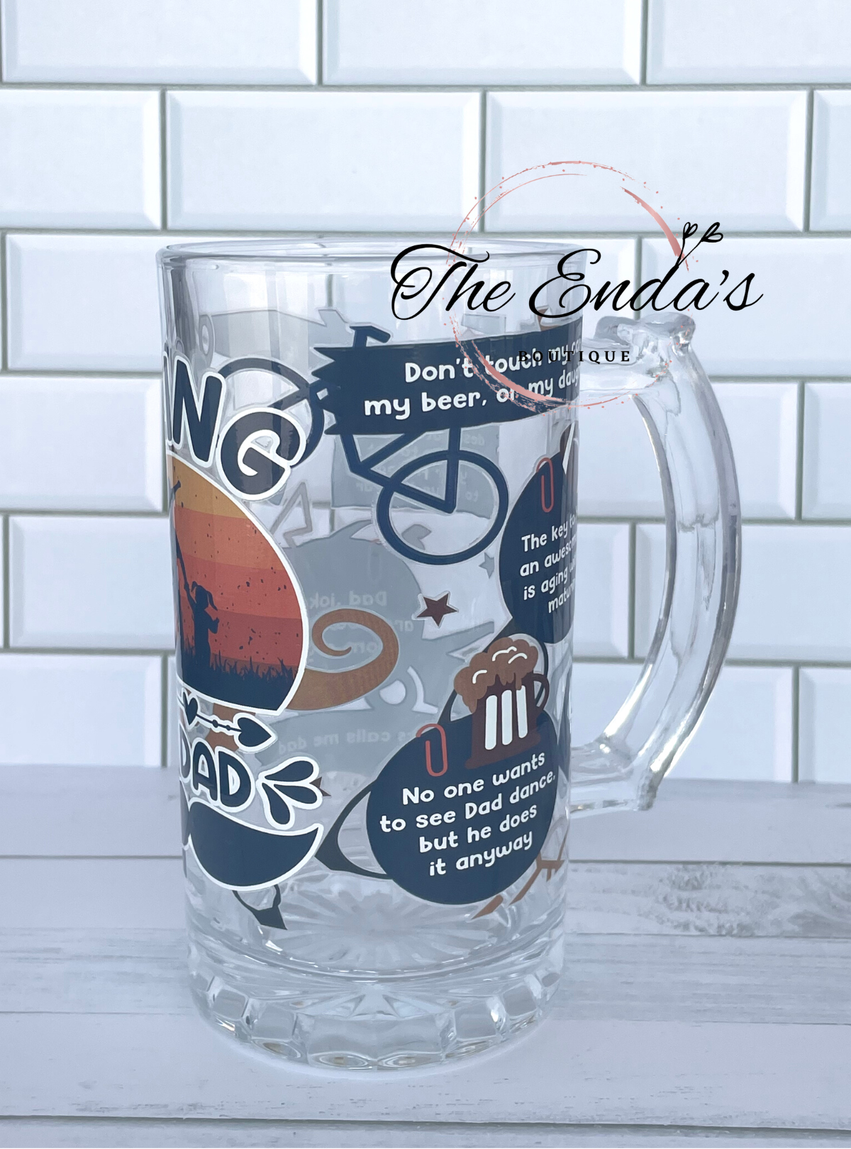 Being A Dad Beer Mug