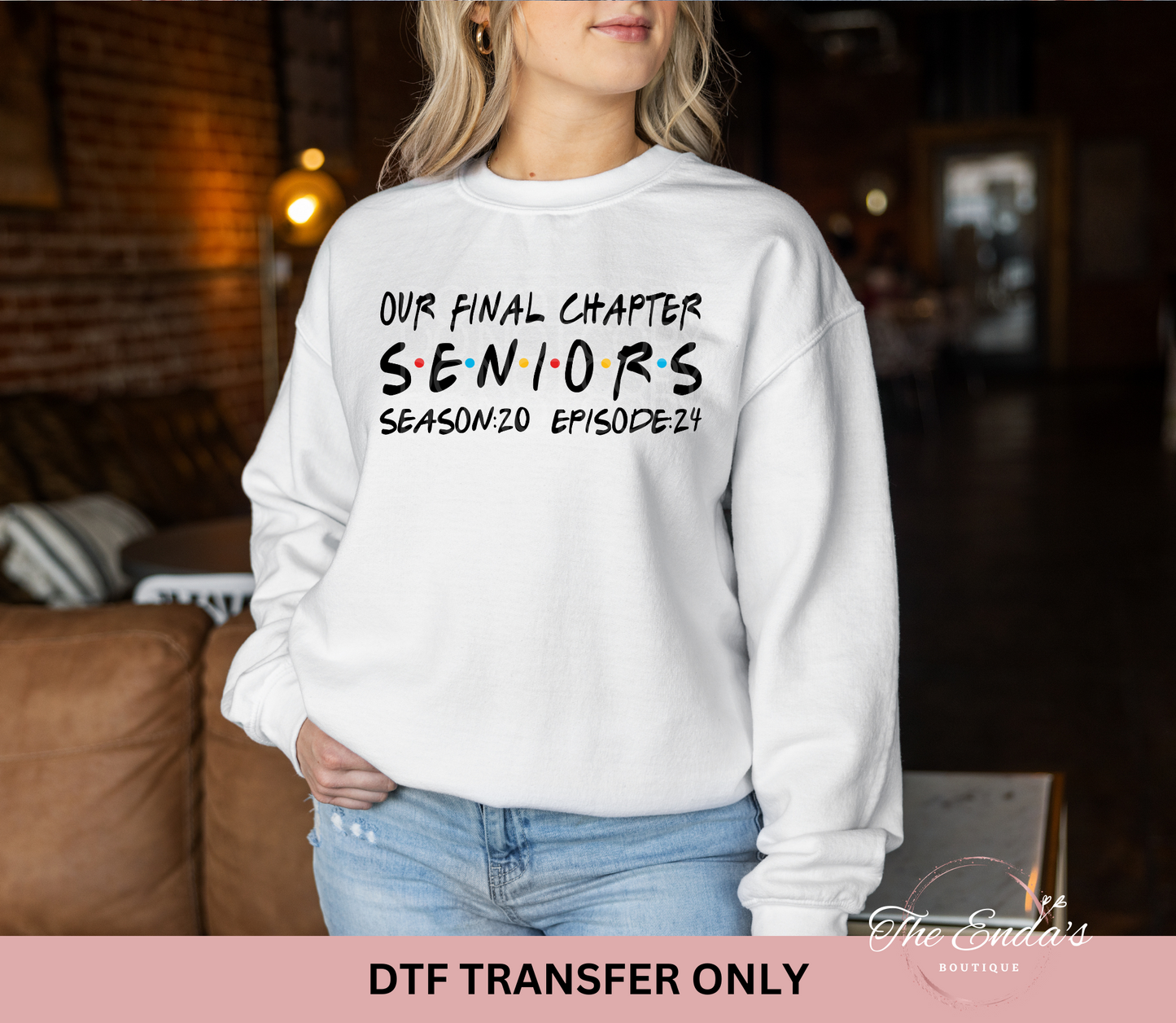 Our Final Chapter Seniors DTF Transfer