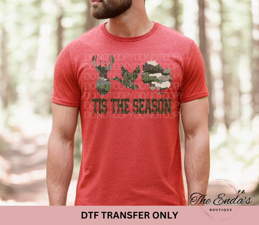 Hunting Tis The Season DTF Transfer