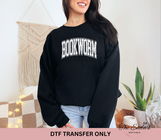 Bookworm DTF Transfer