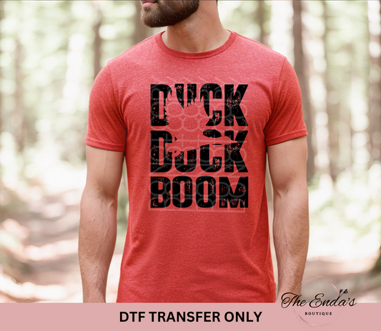 Duck Duck Boom DTF Transfer