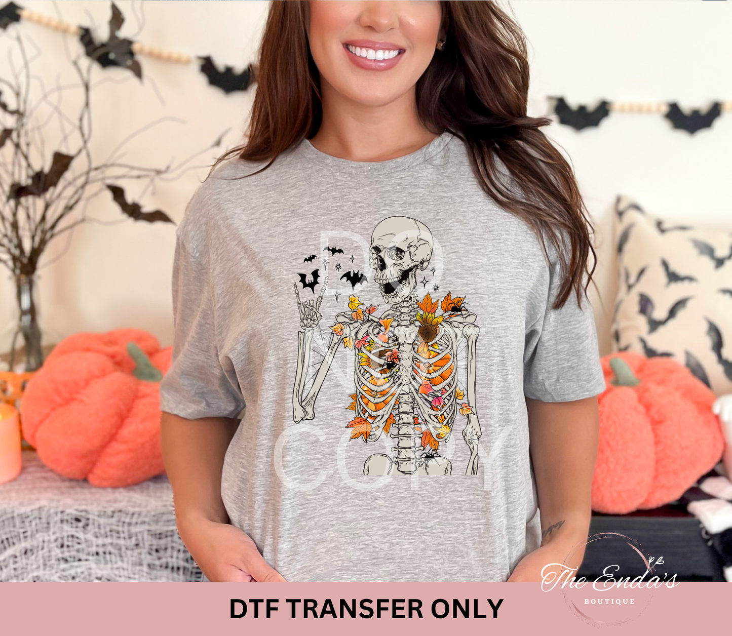 Fall Skellie DTF Transfer